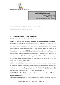 Acusacion Usurpacion Prescripcion de la accion penal Medidas para hacer cesar efectos del delito.pdf