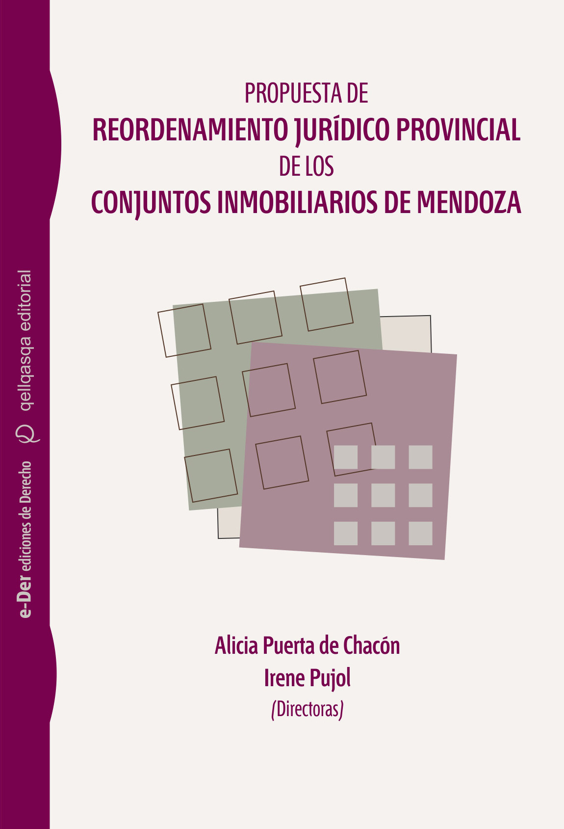 Tapa del libro Reordenamiento de Conjuntos inmobiliarios